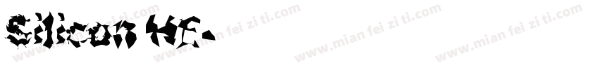 Silicon HE字体转换